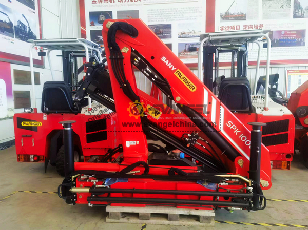 Chile - 8 Units SANY Truck Mounted Crane SPK12000