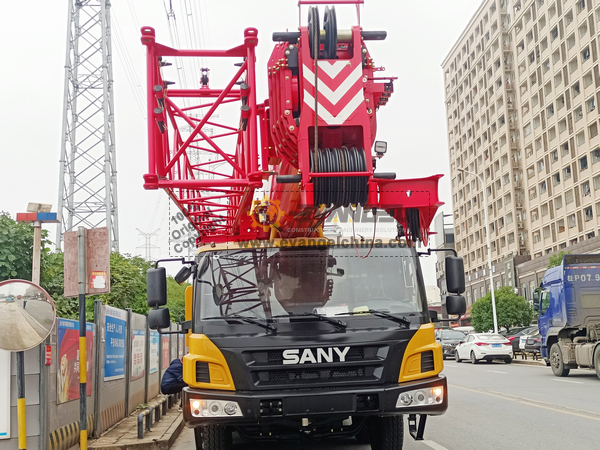 SANY STC160E & 1 STC500E & 1 SYM5486JQZ80E Truck Crane