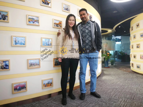 Tanzania Client Visited EVANGEL Office