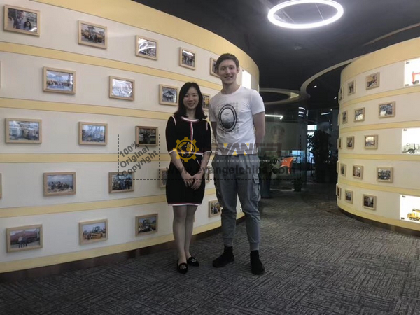 Handsome Russia Client Visited Evangel Office