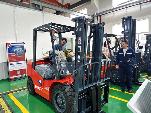 Canada Client Visited EVANGEL Office and HELI Factory