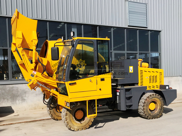 2 Units HY160 Self-Loading Concrete Mixer 