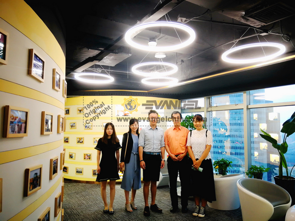 Ecuador Clients Visited EVANGEL Office