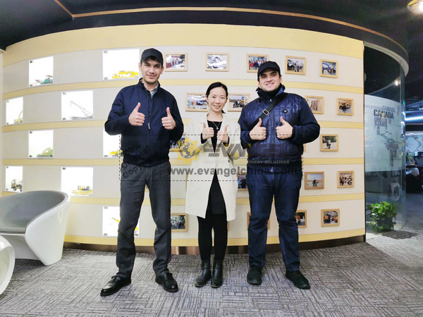 Uzbekistan Clients Visited EVANGEL Office