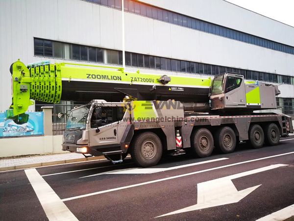 Congratulations on 200T ZOOMLION All Terrain Crane Export to Africa Ghana