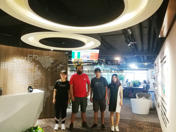 Chile Clients Visited EVANGEL Office 