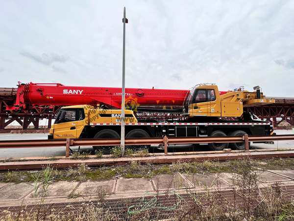 SANY STC160E & 1 STC500E & 1 SYM5486JQZ80E Truck Crane