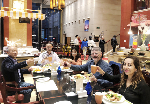 Ameican Client Visited HELI Factory