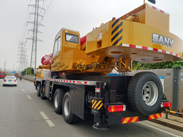 SANY STC160E & 1 STC500E & 1 SYM5486JQZ80E Truck Crane