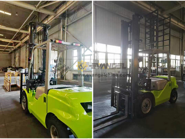 1 Unit ZOOMLION FD30 Forklift & DB15 Stacker