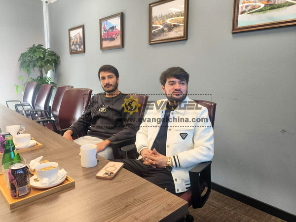 Pakistan Clients Visited EVANGEL Office