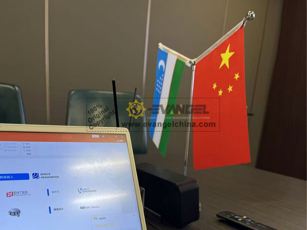 Uzbekistan Clients Visited EVANGEL Office