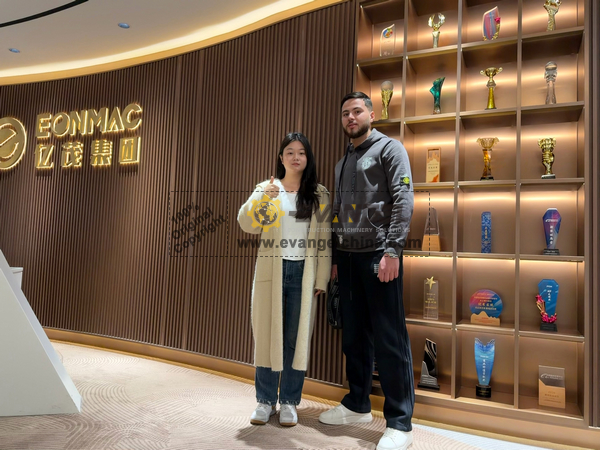 Algeria Client Visited EVANGEL Office & HELI Factory