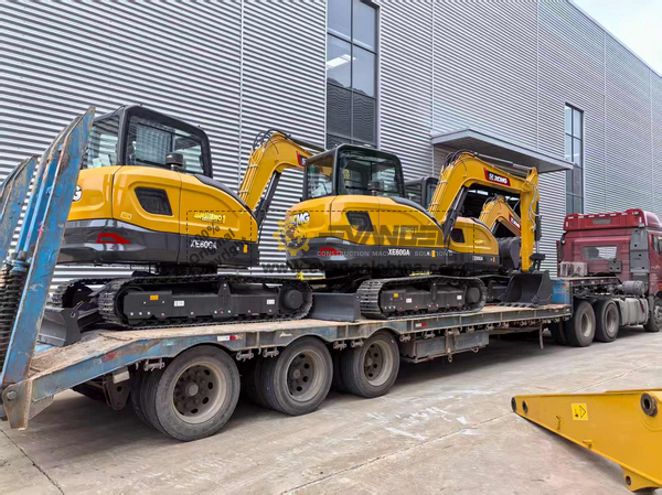 XCMG XC7-TV12 Skid Steer Loaders & 6 XCMG XE75GA & 6 XE60GA Excavators