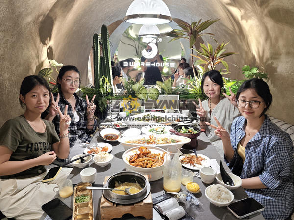 EVANGEL Team Enjoys Summer Team Dinner in Shanghai